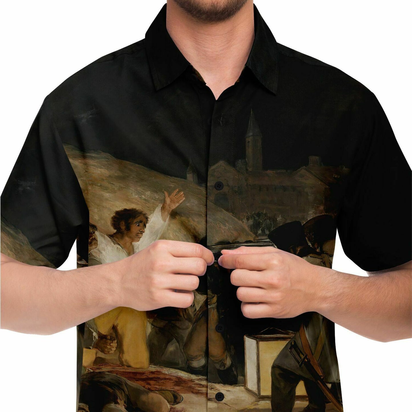 Francisco Goya The Third of May BUTTONED SHIRT