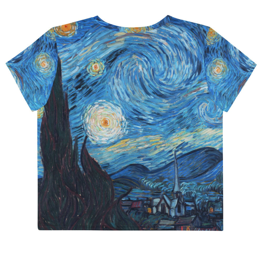 Van gogh Starry night Crop top