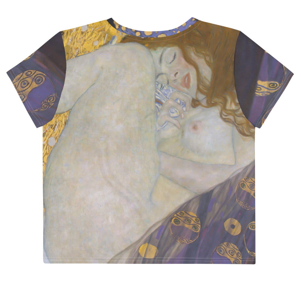 Klimt Danae crop top