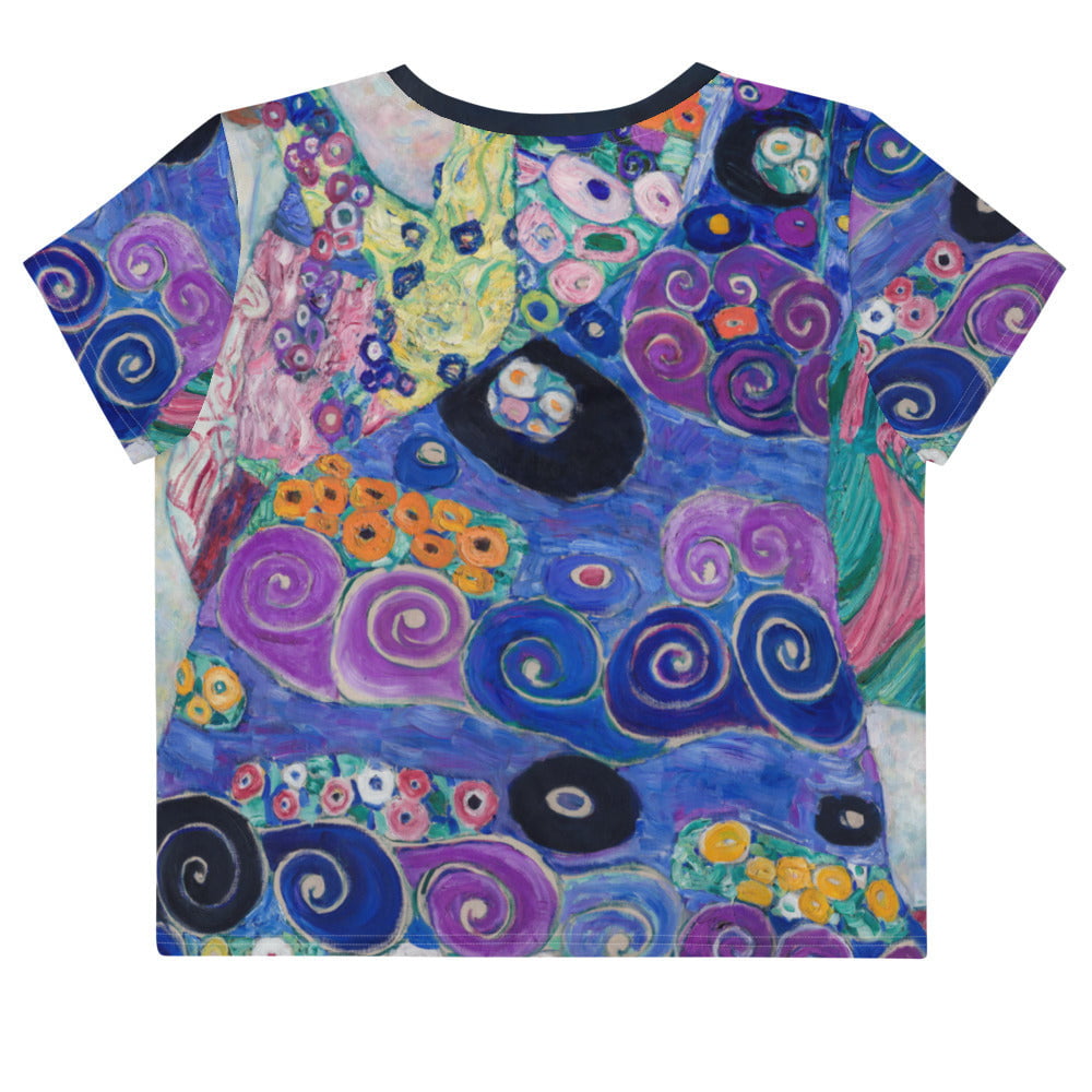 Klimt the maiden crop top