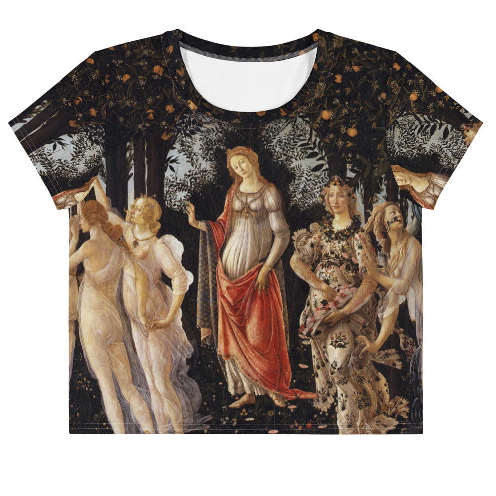 Botticelli Primavera Crop top