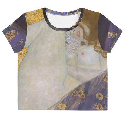 Klimt Danae crop top