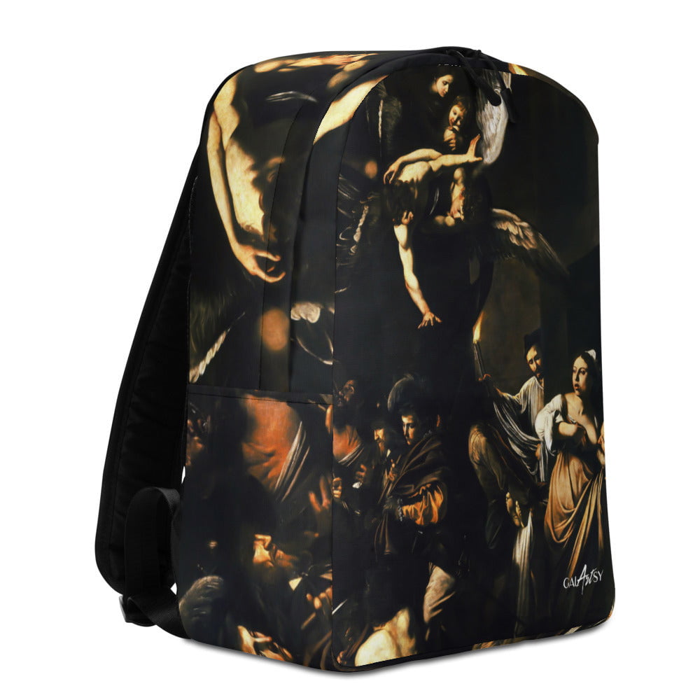 SEVEN WORKS OF MERCY CARAVAGGIO BACKPACK