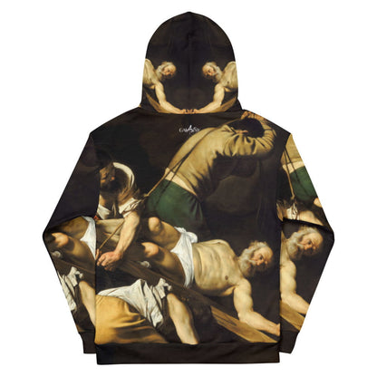 Crucifixion of St. Peter CARAVAGGIO Hoodie