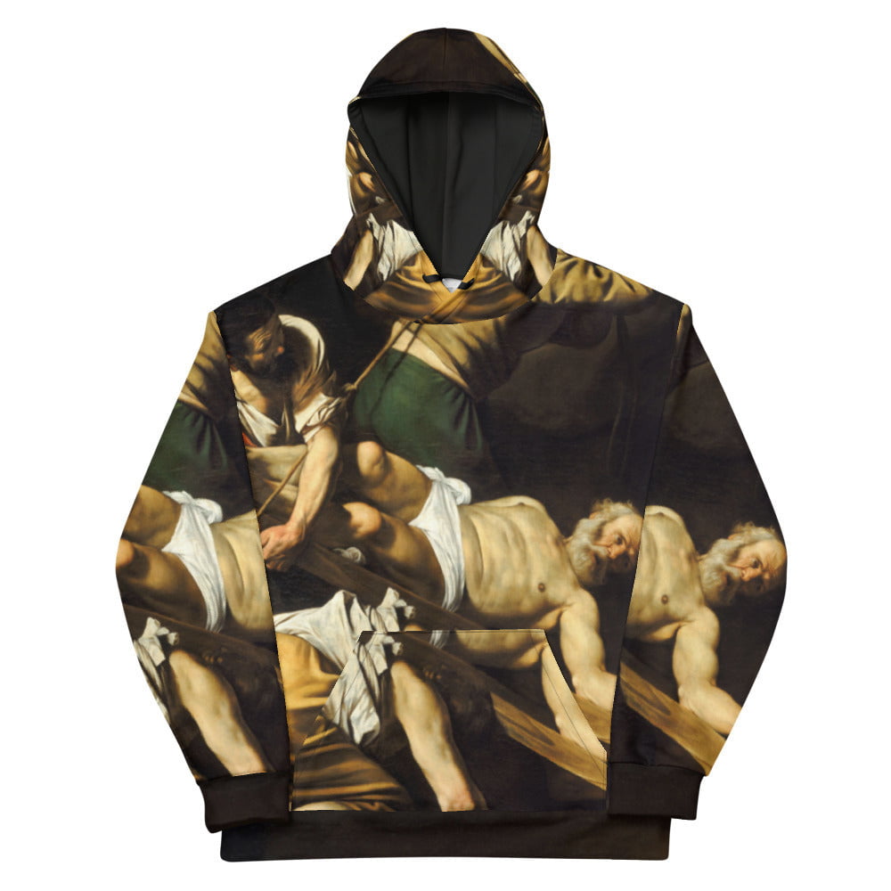 Crucifixion of St. Peter CARAVAGGIO Hoodie