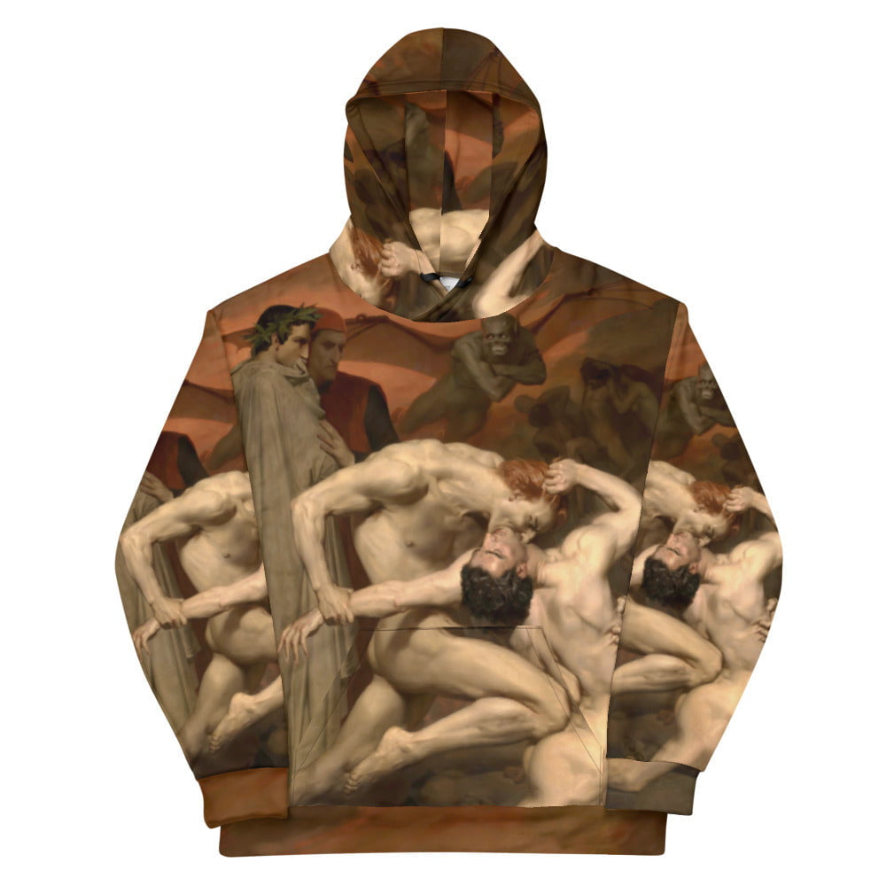 William-Adolphe Bouguereau dante & virgil in hell Hoodie