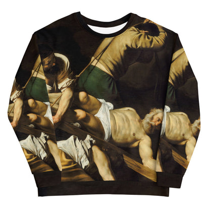 Crucifixion of St. Peter CARAVAGGIO Sweatshirt