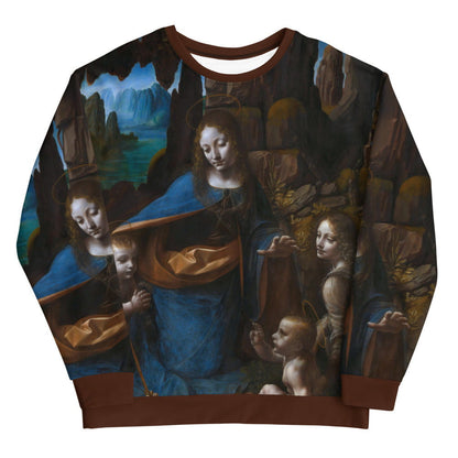 Leonardo Da Vinci Virgin Of The Rocks sweatshirt