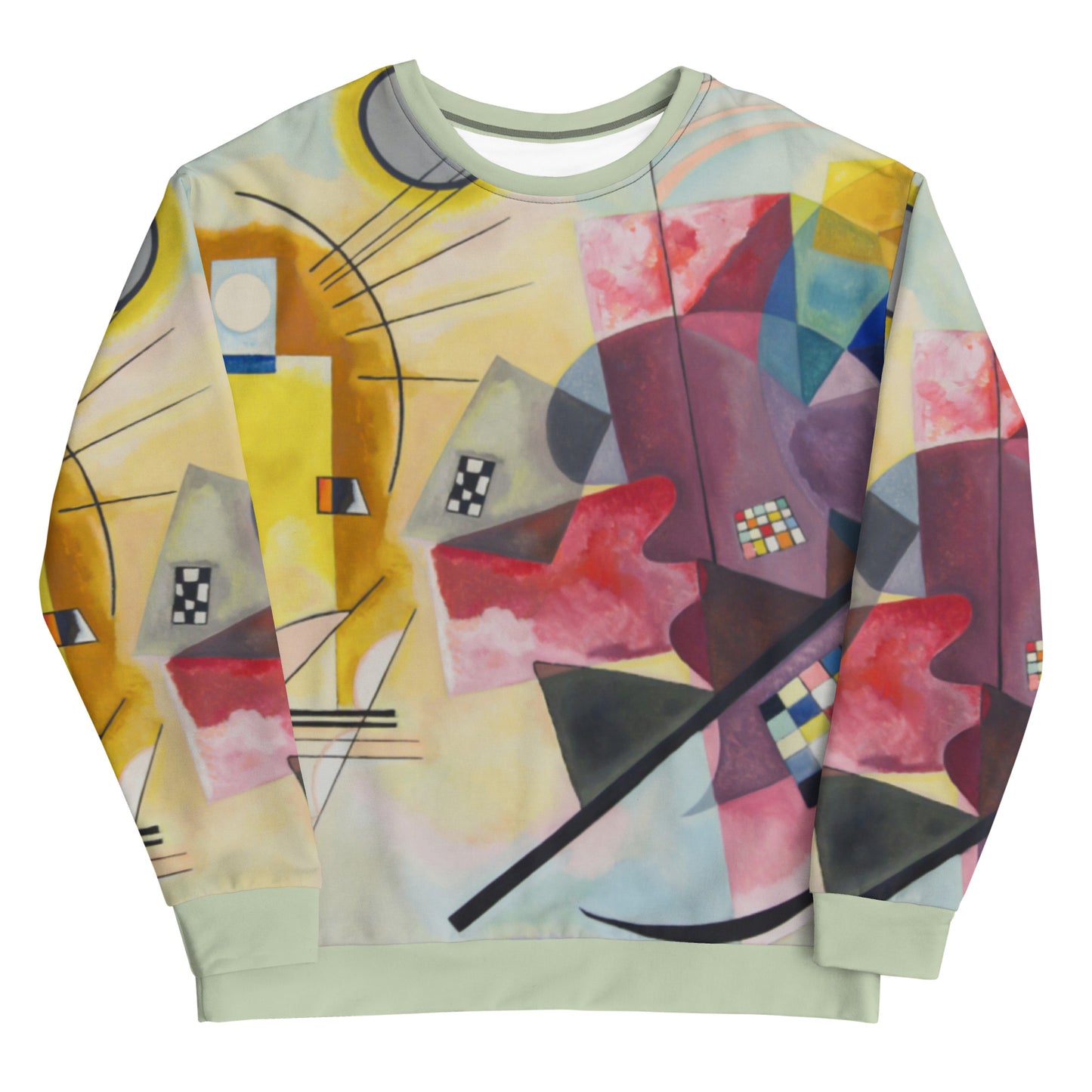 Wassily Kandinsky Yellow-Red-Blue Sweatshirt