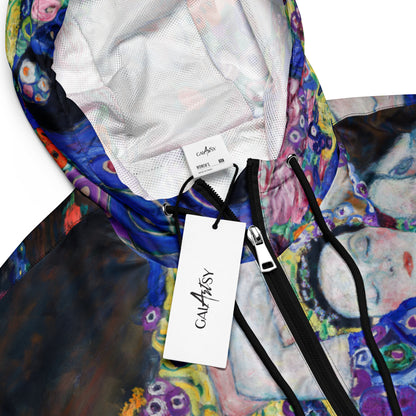 Klimt The Maiden cropped windbreaker