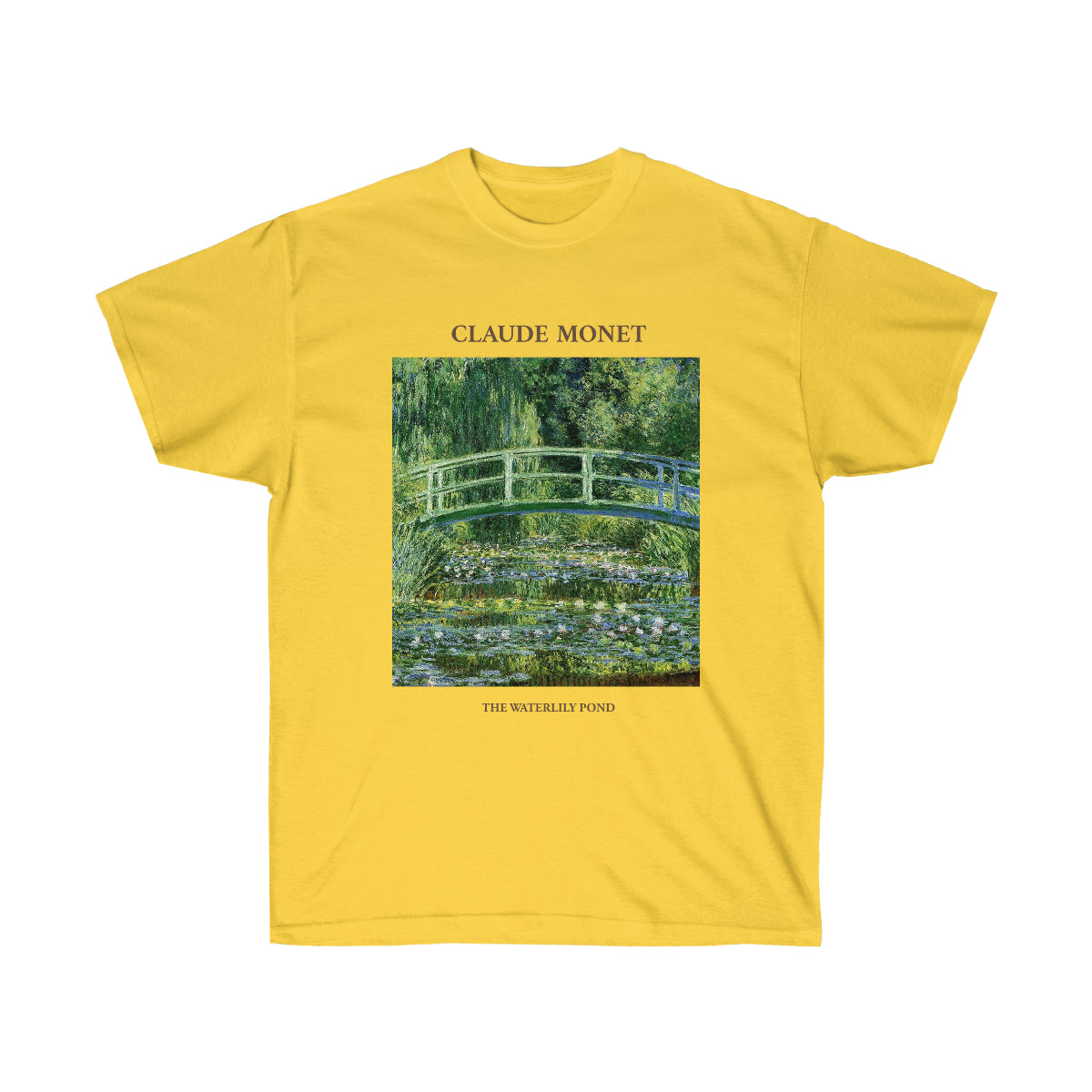 Claude Monet The Waterlily Pond T-shirt