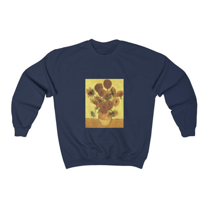 Vincent van Gogh Vase with Fifteen Sunflowers Sweatshirt