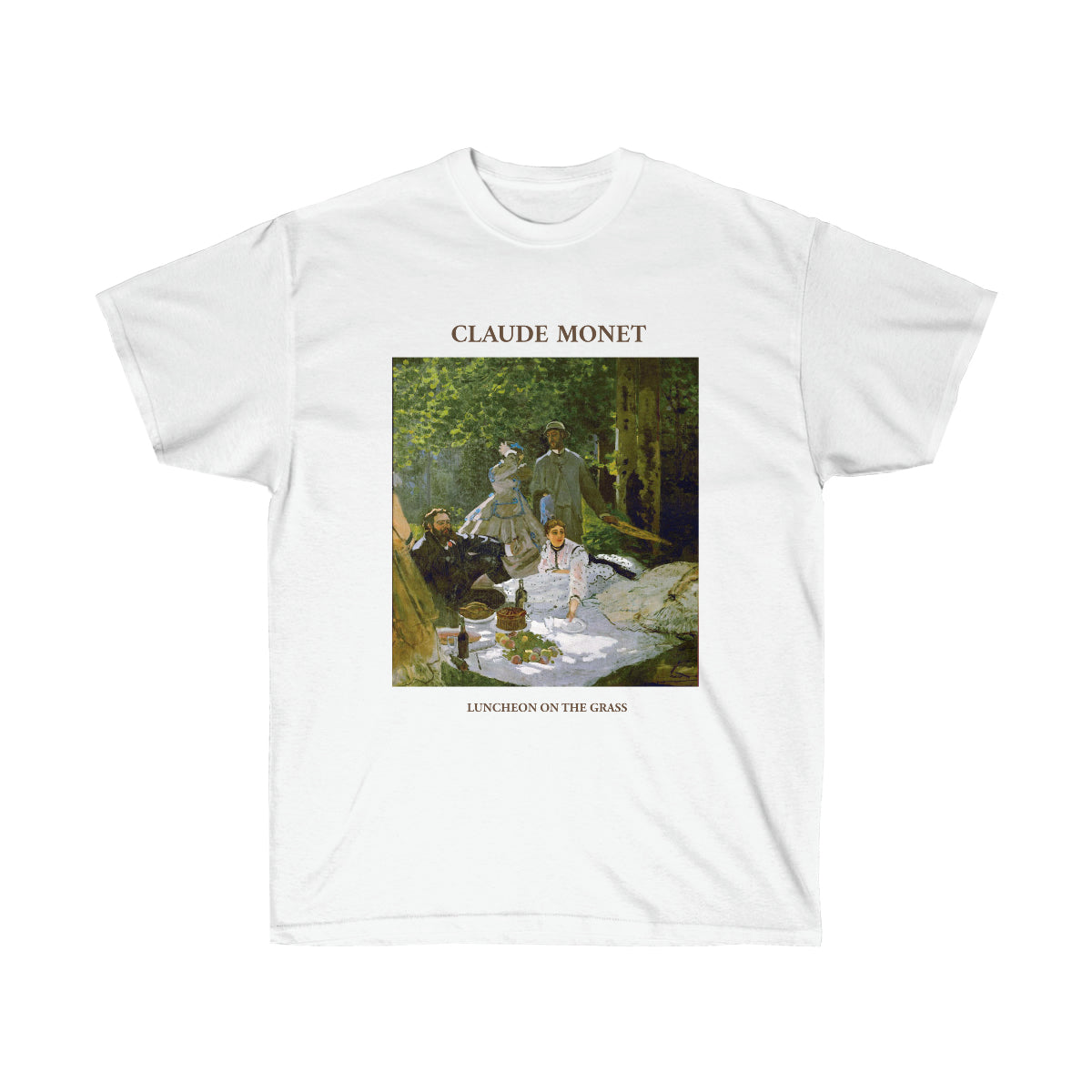 Claude Monet luncheon on the grass T-shirt