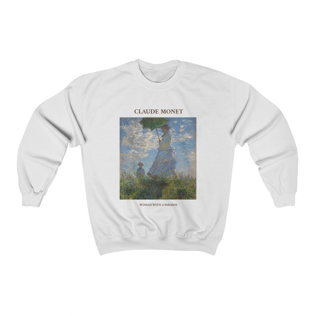 Claude Monet Woman with a Parasol Sweatshirt