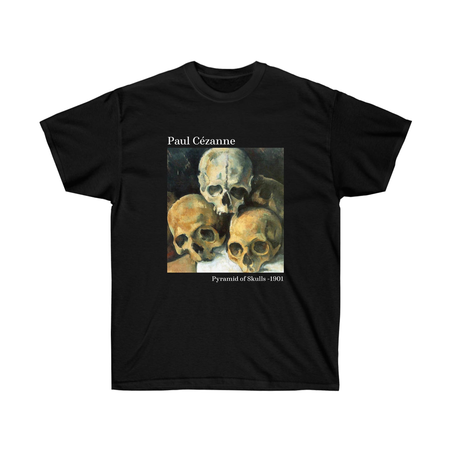 Paul Cézanne Pyramid of Skulls T-shirt