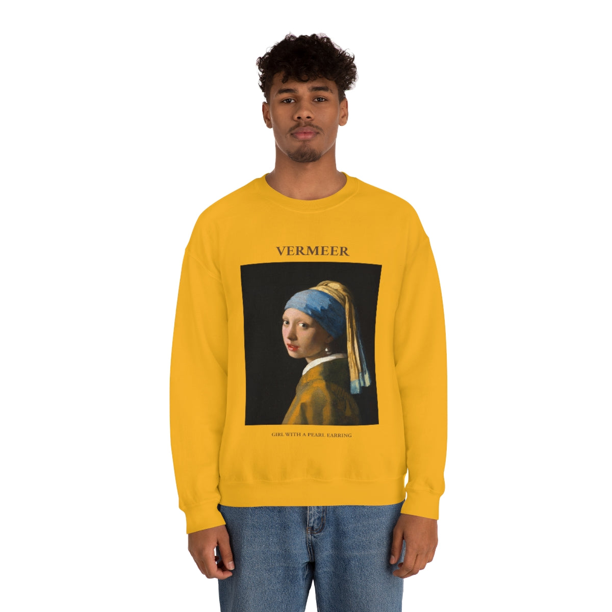 Vermeer Girl with a Pearl Earring  Sweatshirt