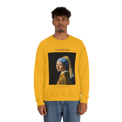 Vermeer Girl with a Pearl Earring  Sweatshirt