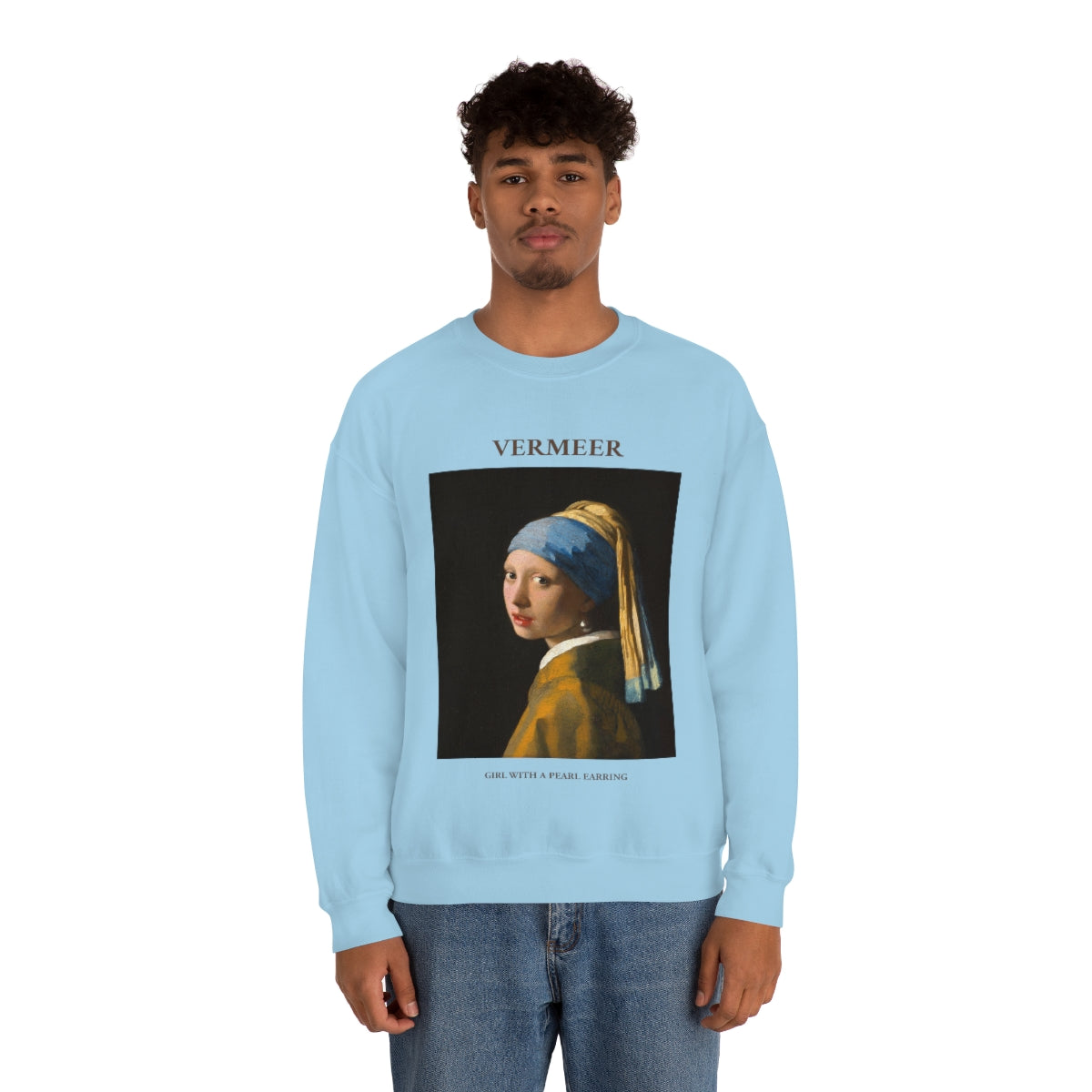 Vermeer Girl with a Pearl Earring  Sweatshirt