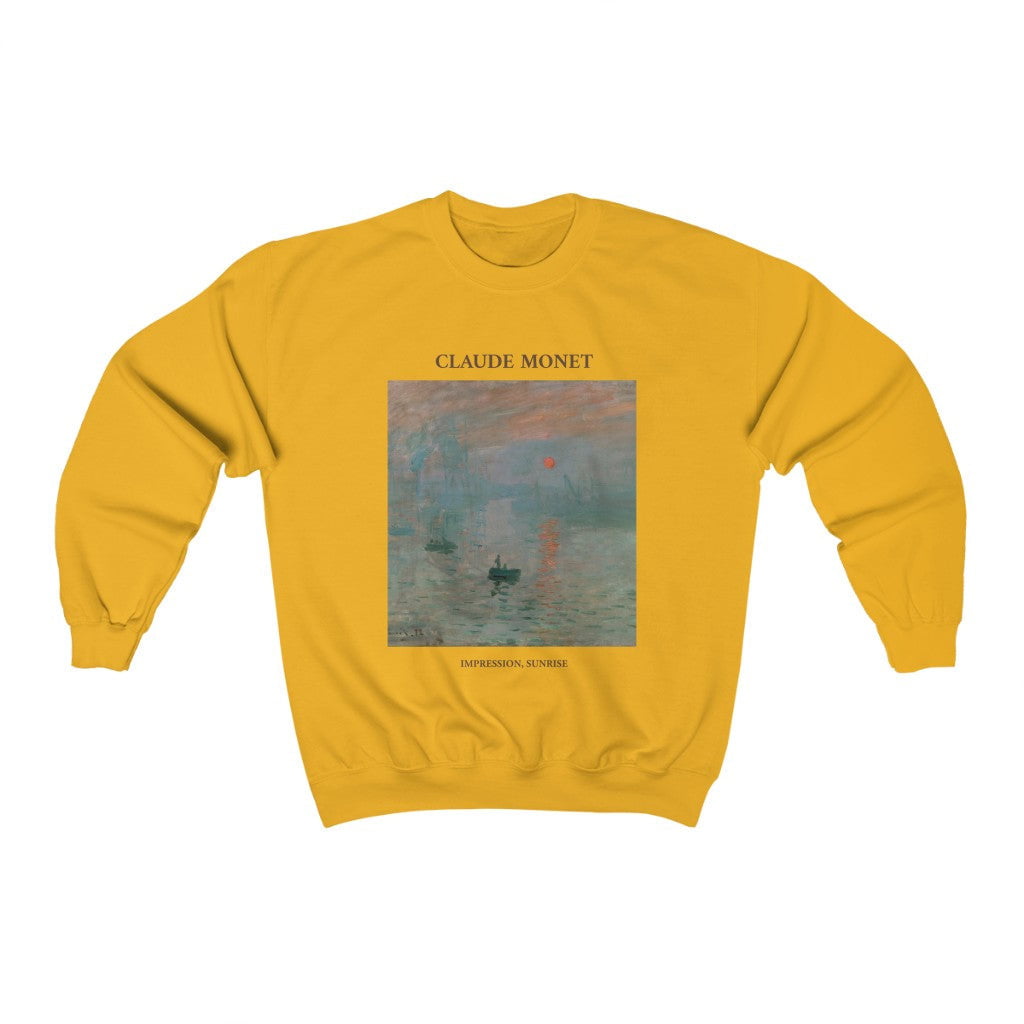 Claude Monet Impression, Sunrise Sweatshirt