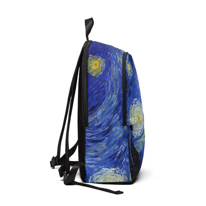 starry night Fabric Backpack