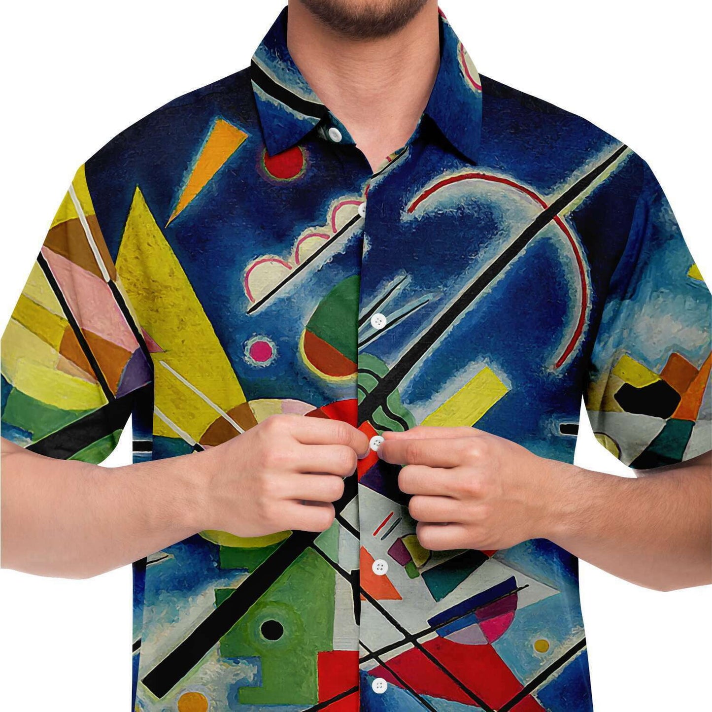 Wassily Kandinsky Blue Painting BUTTONED SHIRT