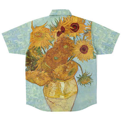 Vincent sunflowers spring shirt