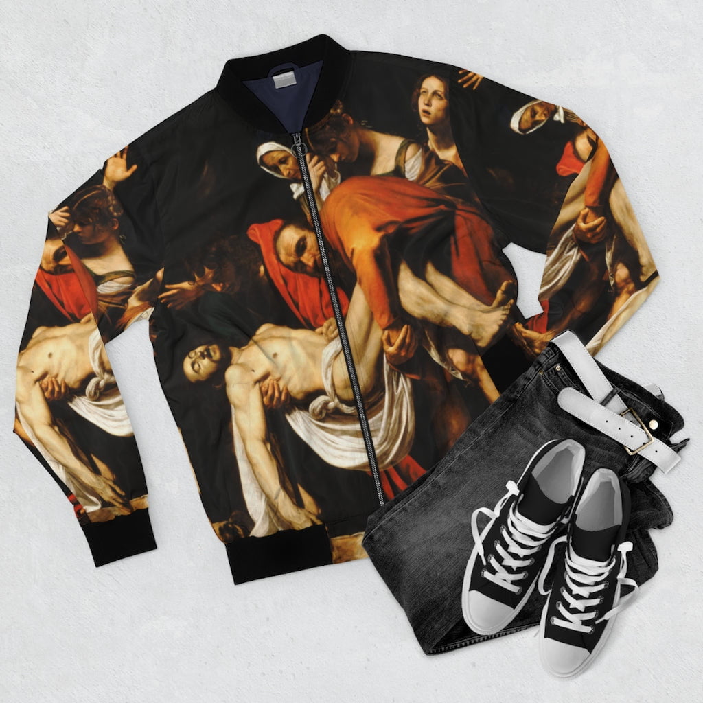 The Entombment of Christ Bomber Jacket