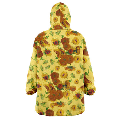 Sunflowers Van Gogh Snug Hoodie