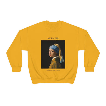 Vermeer Girl with a Pearl Earring  Sweatshirt