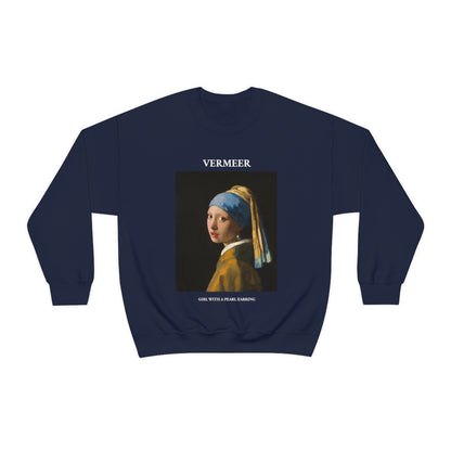 Vermeer Girl with a Pearl Earring  Sweatshirt