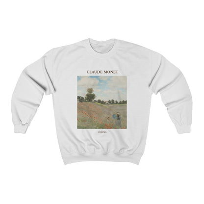 Claude Monet Wild Poppies Sweatshirt