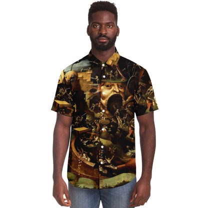 Bosch Christ in Limbo  BUTTONED SHIRT