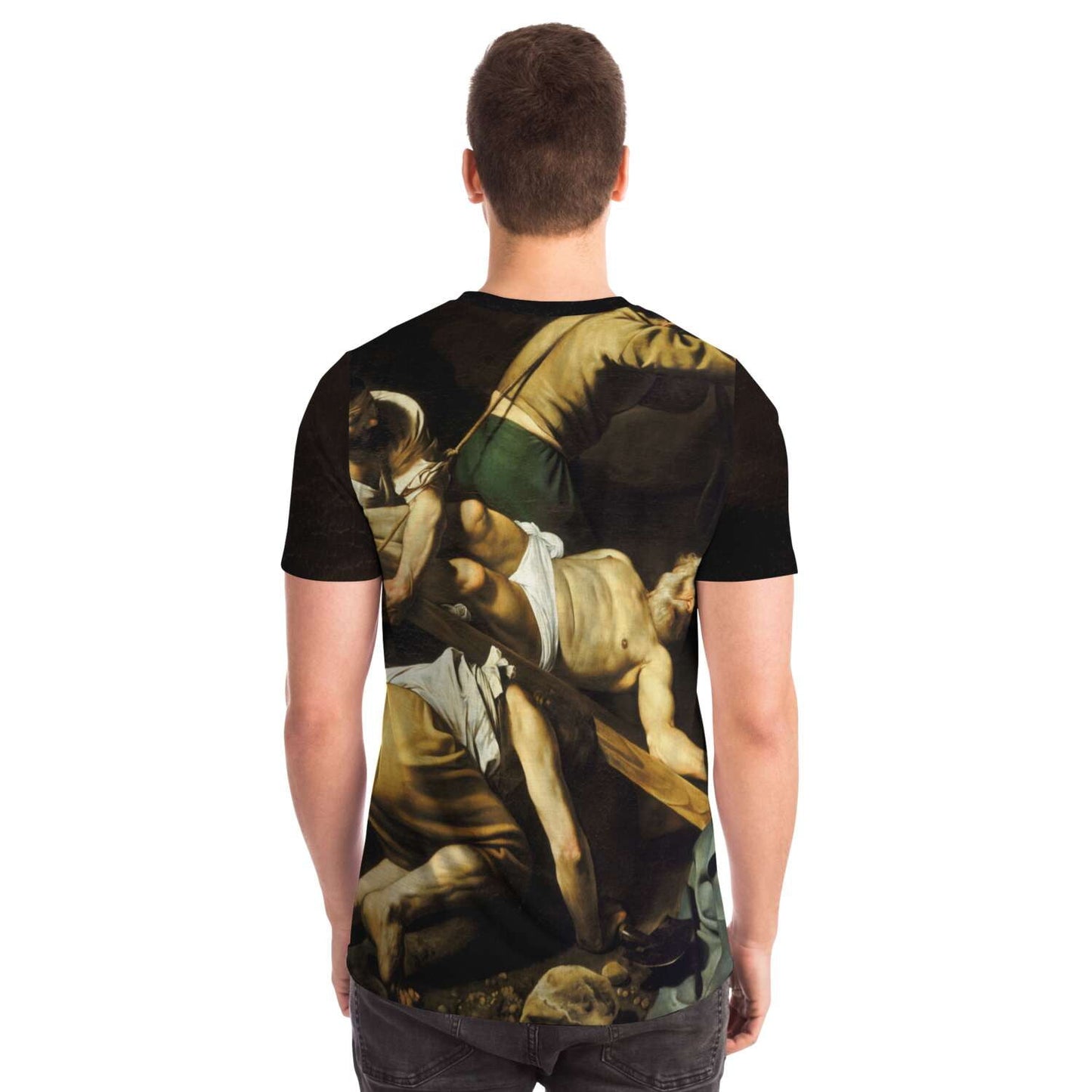 Crucifixion of St. Peter CARAVAGGIO t-shirt