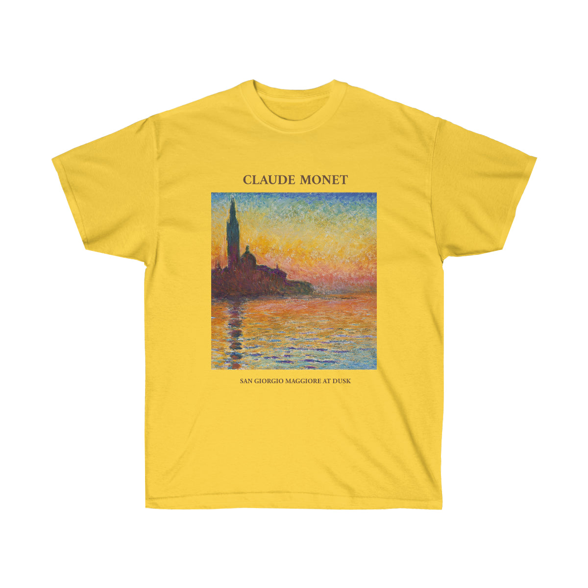 Claude Monet San Giorgio Maggiore at Dusk T-shirt