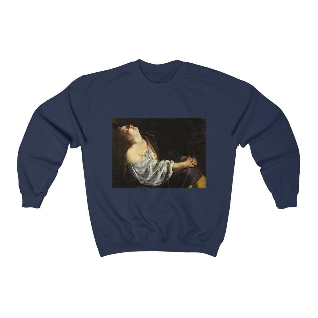 Artemisia Gentileschi Mary Magdalene in Ecstasy Sweatshirt