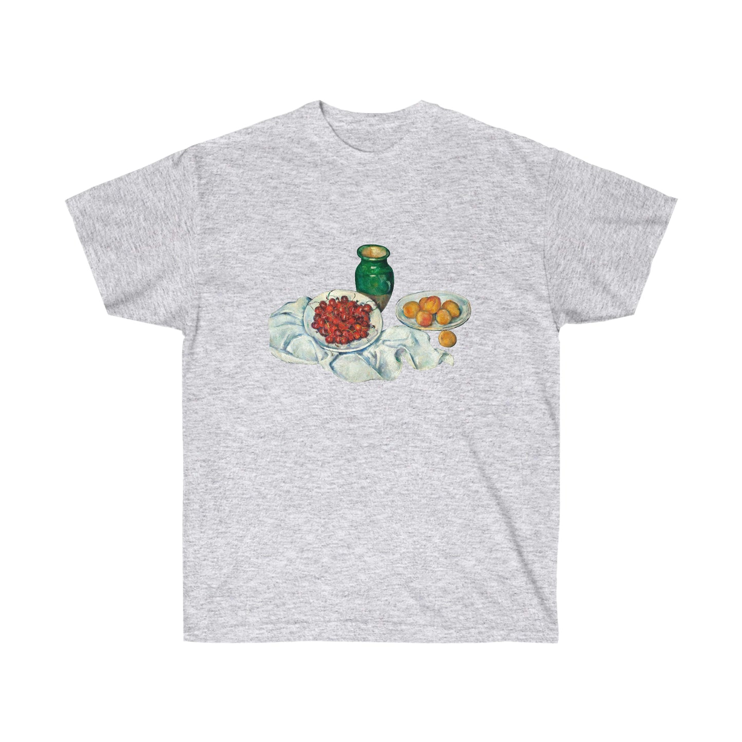 Paul Cézanne Still Life With Cherries And Peaches T-shirt