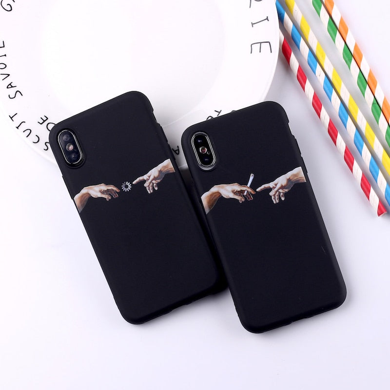 Creation of adam minimalist iPhone case