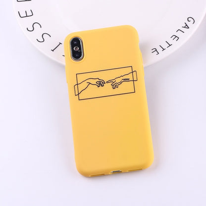 Creation of adam minimalist iPhone case