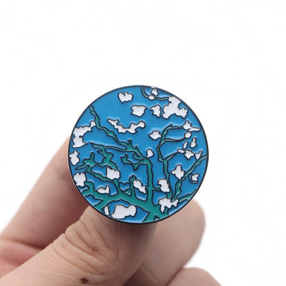 Van Gogh Enamel Pins collection