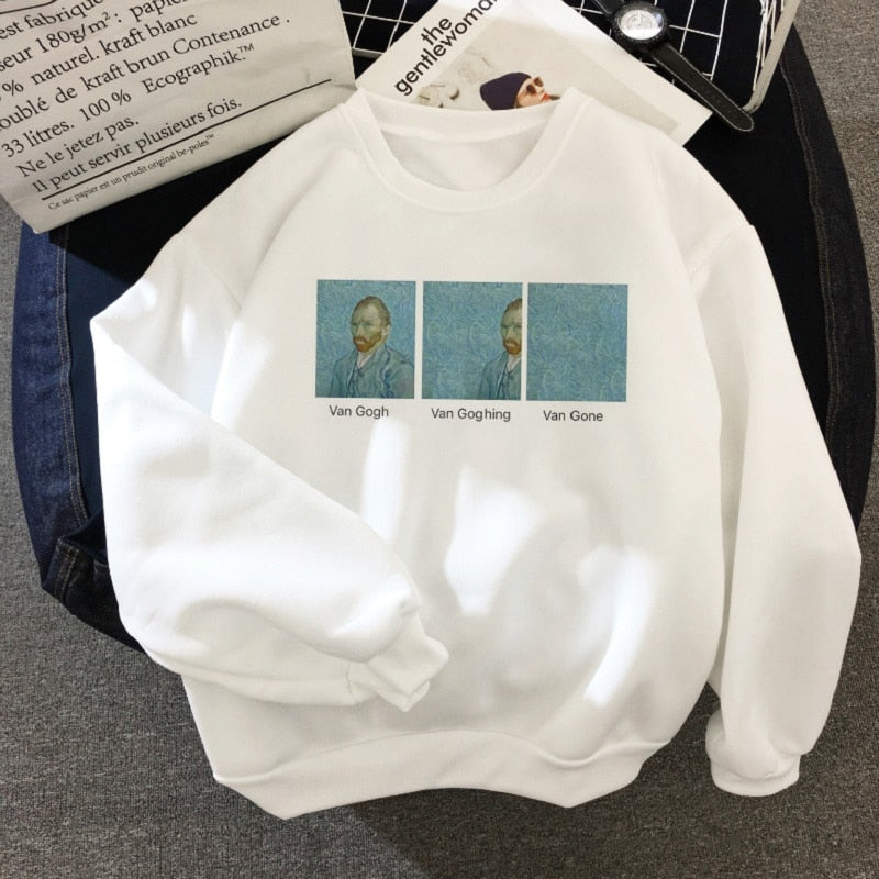 Van Goghing Meme Sweatshirt