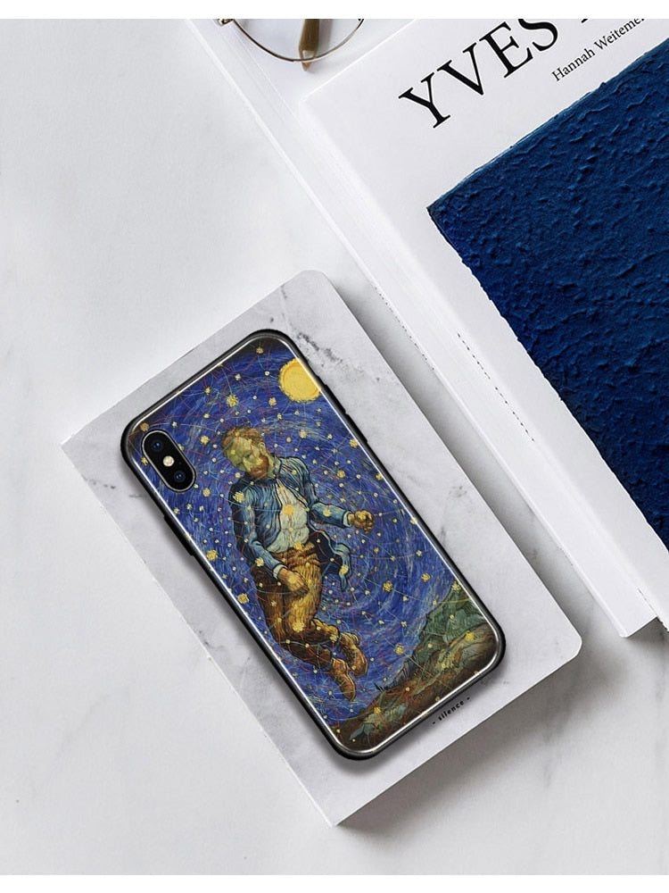 Van gogh's dream iPhone case