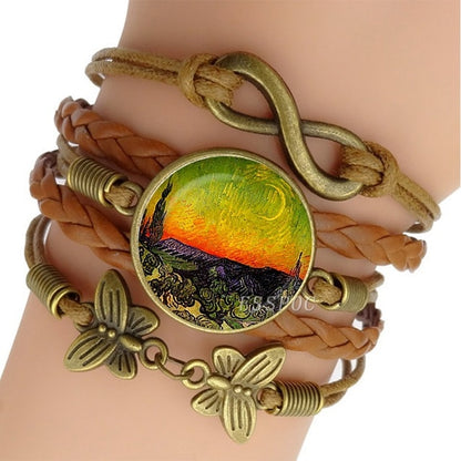 Van Gogh wrap Bracelets