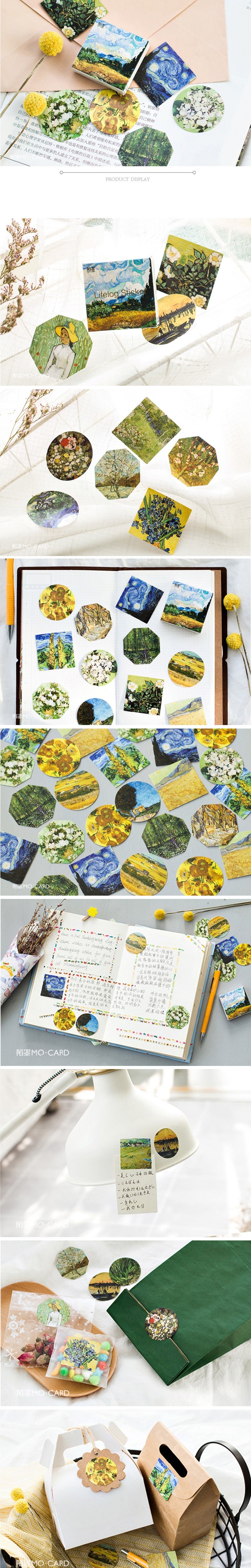 Van Gogh Mini Stickers Box