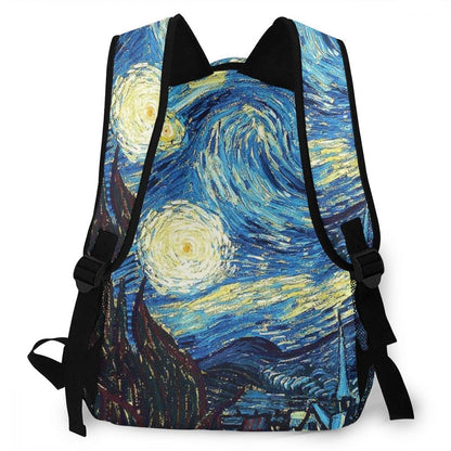 Starry night backpack