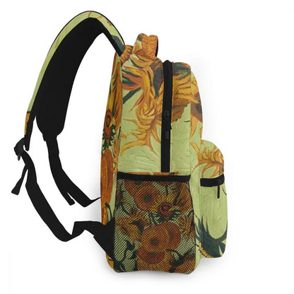 Sunflowers van gogh backpack