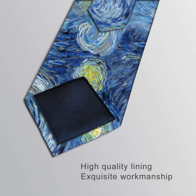 Starry night classic Tie