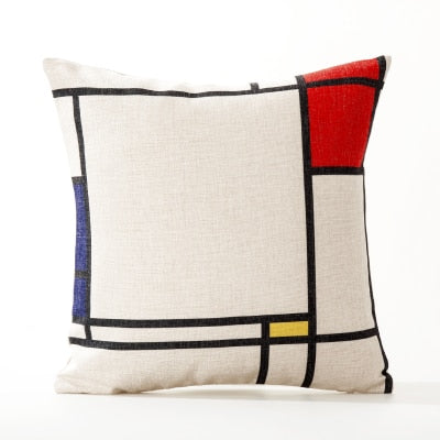 Piet Mondrian Pillow Covers