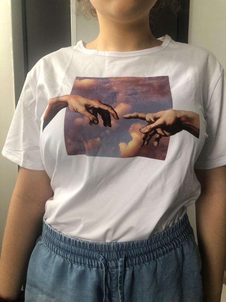 Michelangelo sky T-shirts