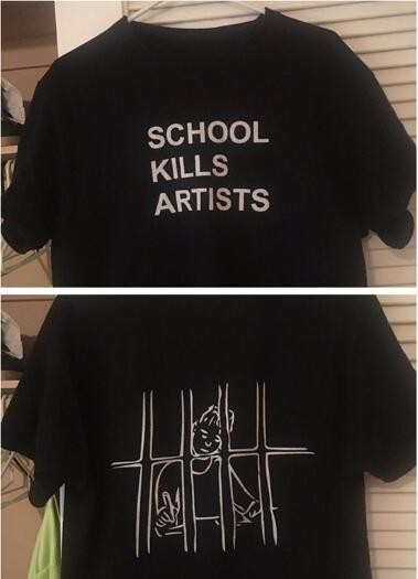 School Kills Artists T-Shirt