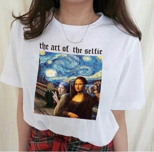 The Art of the Selfie T-shirt